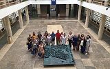 uczestnicy spotkania Erasmus + podczas zwiedzania miasta