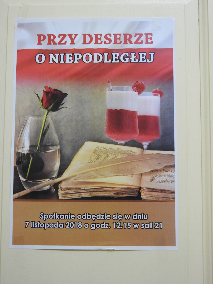 ,,Przy deserze o Niepodległej
