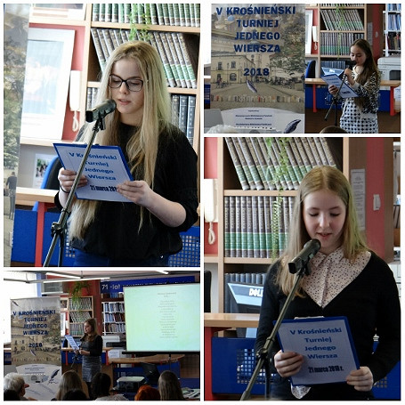 Poezja powinna być rozumiana przez innych… V Turniej Jednego Wiersza w Krośnieńskiej Bibliotece Publicznej - zdjęcie w treści nr 2