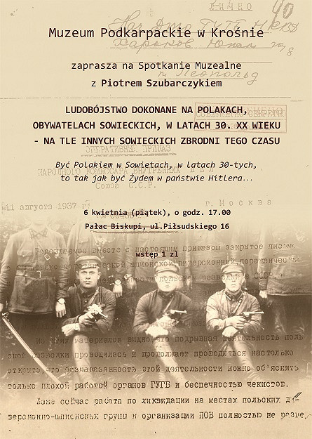 Spotkanie Muzealne z Piotrem Szubarczykiem - zdjęcie w treści