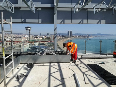 Uczniowie krośnieńskiej Budowlanki na praktykach w Hiszpanii - zdjęcie w treści 