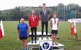 Kacper Gęsiak na najwyższym stopniu podium