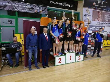 Indywidualne i Drużynowe Mistrzostwa Polski Juniorów i Juniorek w tenisie stołowym - Krosno 2018 - zdjęcie w treści nr 1