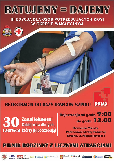 RATUJEMY= DAJEMY - zdjęcie w treści