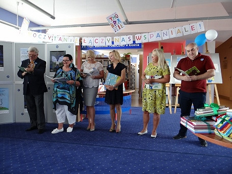 „Rymoczytanie łączy nas wspaniale!” – XVII Ogólnopolski Tydzień Czytania Dzieciom w Krośnieńskiej Bibliotece Publicznej - zdjęcie w treści 