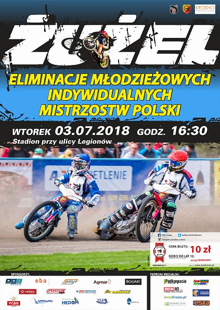 Zapraszamy na mecz żużlowy - zdjęcie w treści