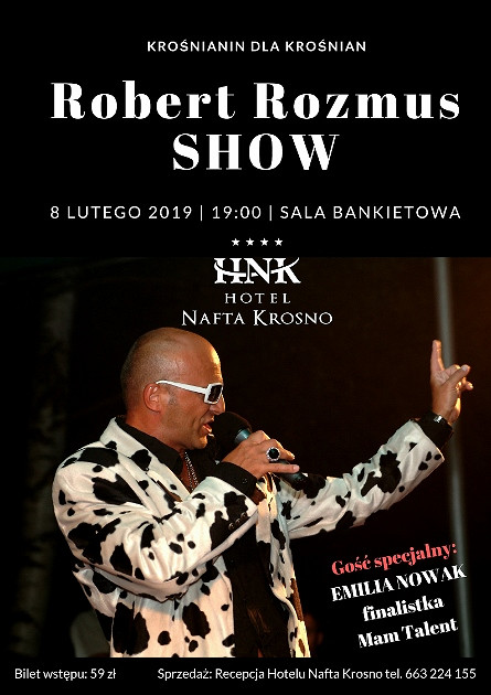 Krośnianin dla Krośnian czyli Robert Rozmus SHOW - zdjęcie w treści