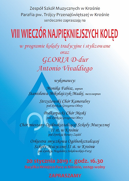 Zapraszamy na VIII Wieczór Najpiękniejszych Kolęd - zdjęcie w treści