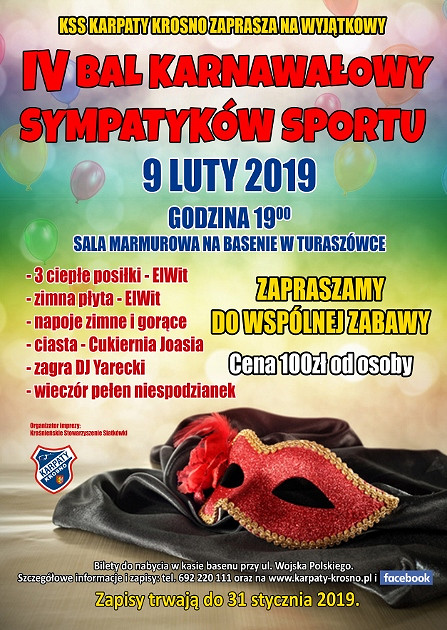 IV Bal Karnawałowy Sympatyków Sportu - zdjęcie w treści