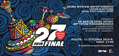 Aukcja dzieł sztuki w BWA w ramach 27. Finału WOŚP - zdjęcie w treści