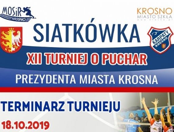 Plakat Turnieju siatkarskiego