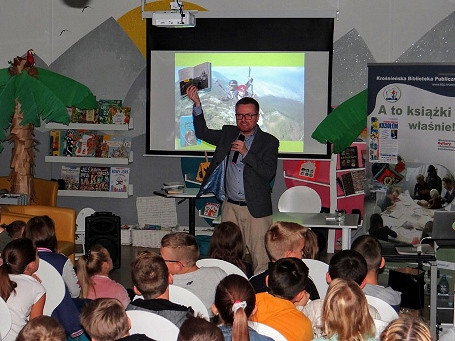 Jak zostać władcą piorunów?- spotkania autorskie z Marcinem Koziołem - zdjęcie w treści 