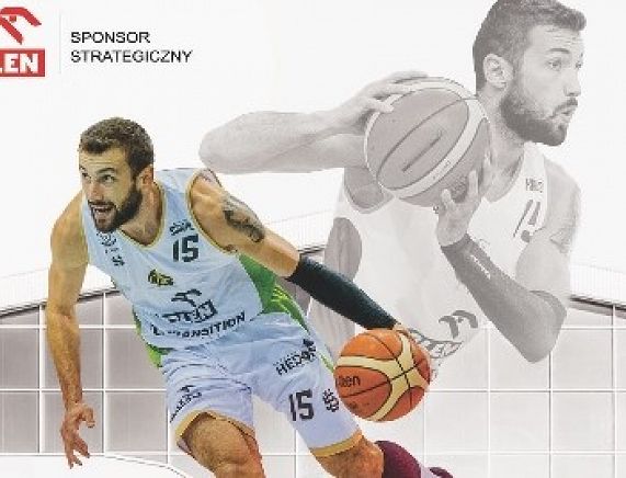 Plakat meczu koszykówki