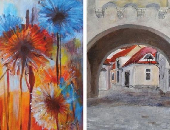 Wystawa malarstwa Eva Lorenzová i Eleonóra Kovalčíková