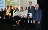 wręczenie stypendiów dla najzdolniejszych uczniów