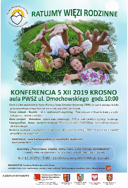 Zapraszamy na konferencję „Ratujmy Więzi Rodzinne” - zdjęcie w treści 
