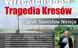Plakat - prof. Stanisława Nicieji pt. Wrzesień 1939. Tragedia kresów