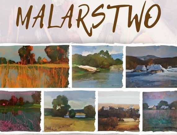 Plakat wystawy - Malarstwa Zdzisława Twardowskiego