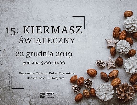 Plakat - Kiermasz świąteczny