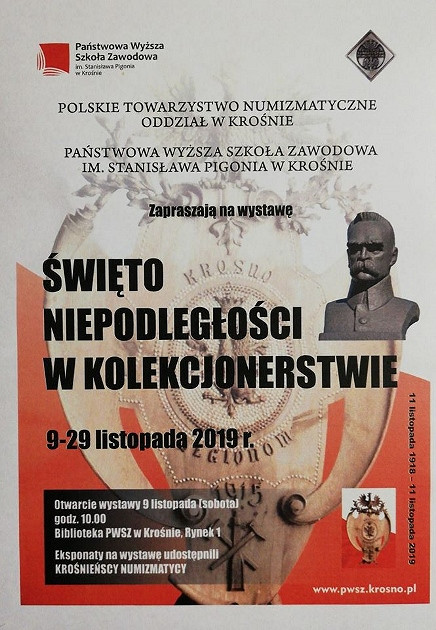 Zapraszamy na wystawę Święto Niepodległości w kolekcjonerstwie - zdjęcie w treści