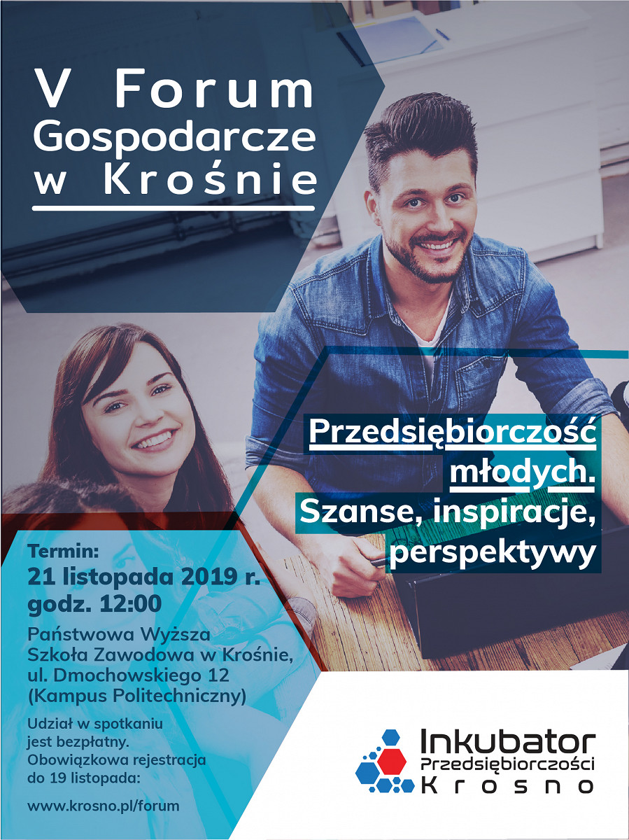 V Forum Gospodarcze w Krośnie. Przedsiębiorczość młodych. Szanse, inspiracje, perspektywy - zdjęcie w treści nr 3