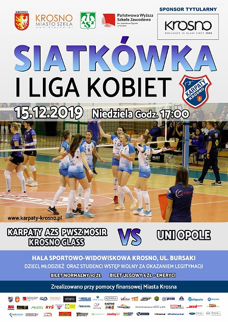 Zapraszamy na weekendowe spotkanie z siatkówką w Krośnie - zdjęcie w treści  nr 1