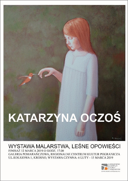 „Leśne opowieści” wystawa malarstwa Katarzyny Oczoś - zdjęcie w treści