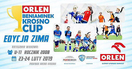 Zapraszamy na Międzynarodowy Turniej Piłkarski ORLEN Beniaminek Krosno Cup U-11 - zdjęcie w treści