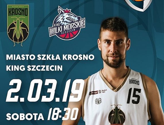 Plakat meczu koszykówki