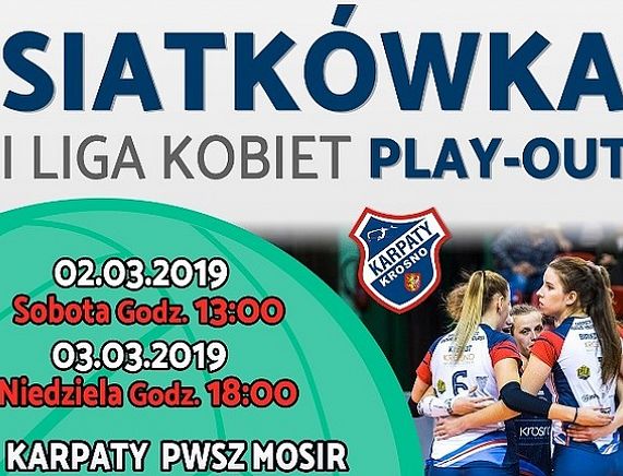 Plakat meczu siatkówki