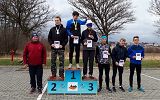 Szymon Gużkowski na najwyższym stopniu podium