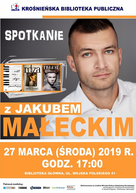 Spotkanie autorskie z Jakubem Małeckim - zdjęcie w treści 