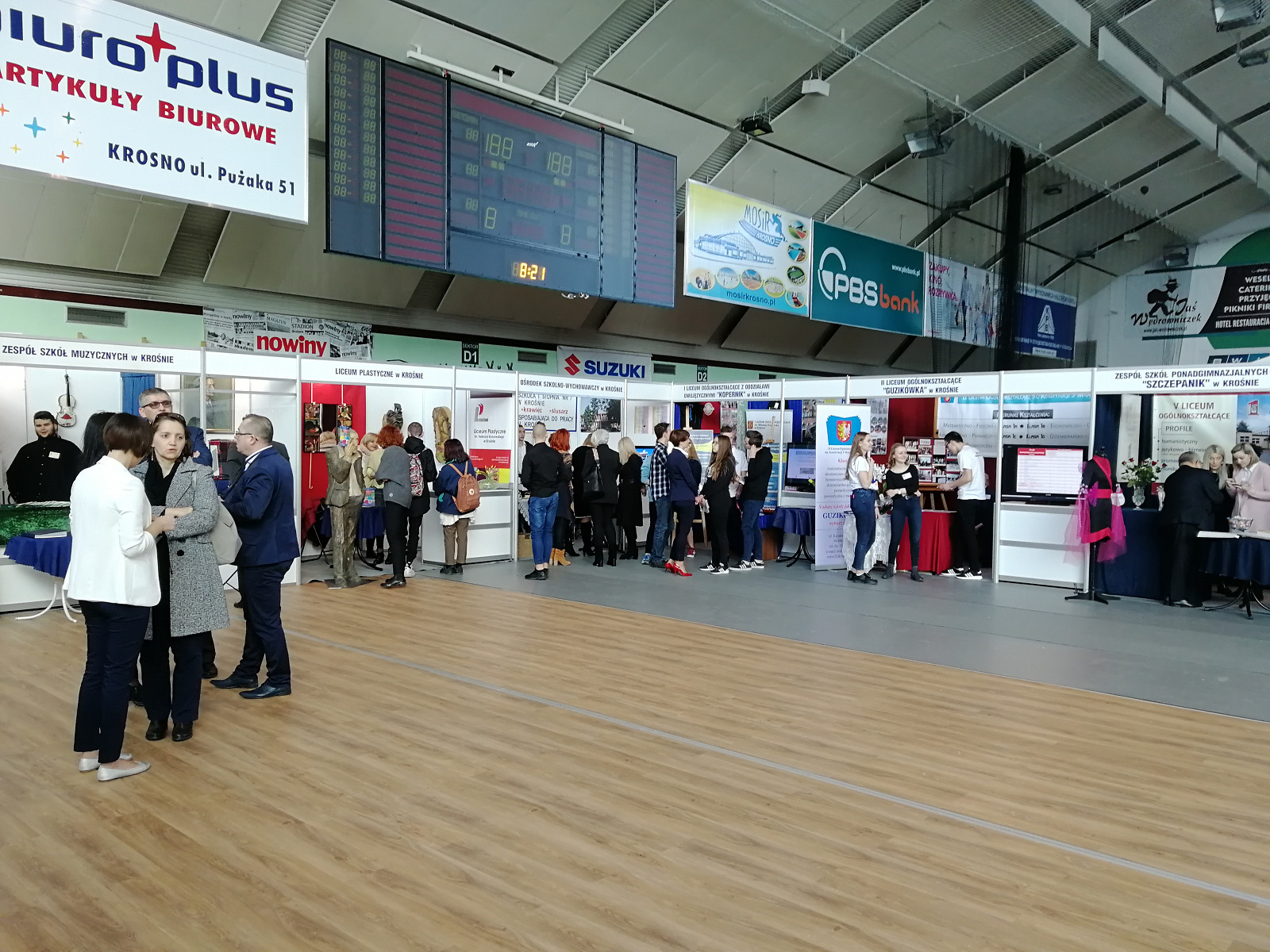 XVI Krośnieńskie Targi Edukacyjne - relacja - zdjęcie w treści  nr 1