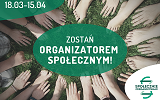 Plakat akcji Społecznie zorganizowani