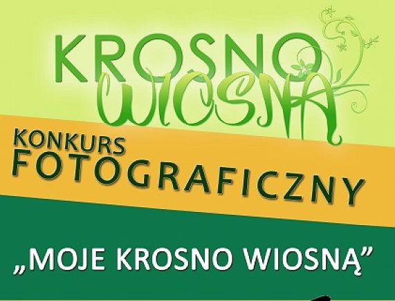 Plakat konkursu Krosno Wiosną
