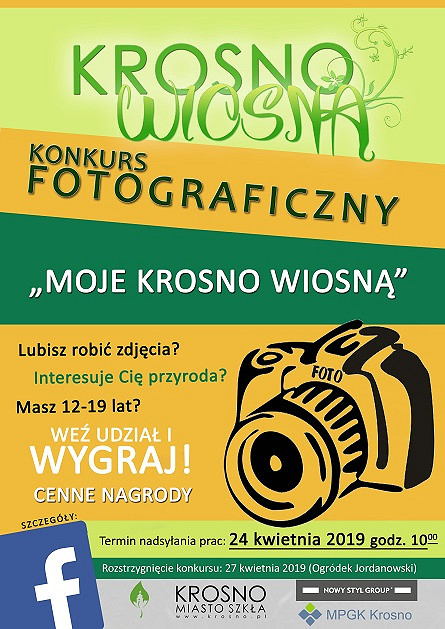 Konkurs fotograficzny MOJE KROSNO WIOSNĄ - zdjęcie w treści