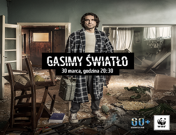 Plakat akcji Godzina dla Ziemi