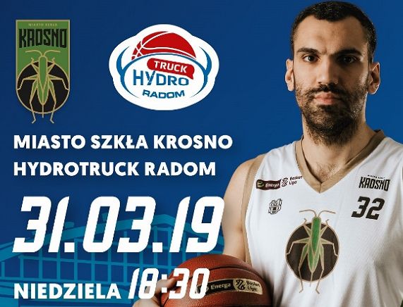 Plakat meczu koszykówki