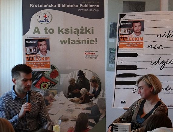 Spotkanie z Jakubem Małeckim w KBP