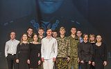 szkoły budowlanej w Krośnie podczas przygotowanej przez siebie inscenizacji