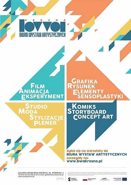 Animacja, komiks, fotografia... Warsztaty artystyczne w BWA - zdjęcie w treści 