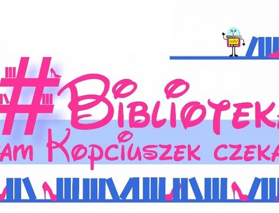 Plakat imprezy #biblioteka – tam Kopciuszek czeka…