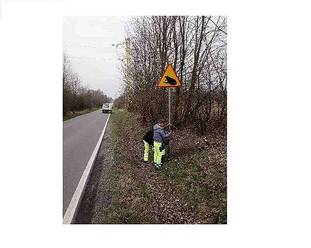 Nowe znaki ostrzegawcze na ulicach Krosna - zdjęcie w treści 