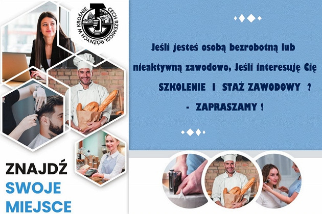Cech Rzemiosł Różnych w Krośnie zaprasza na szkolenia i staże zawodowe - zdjęcie w treści 