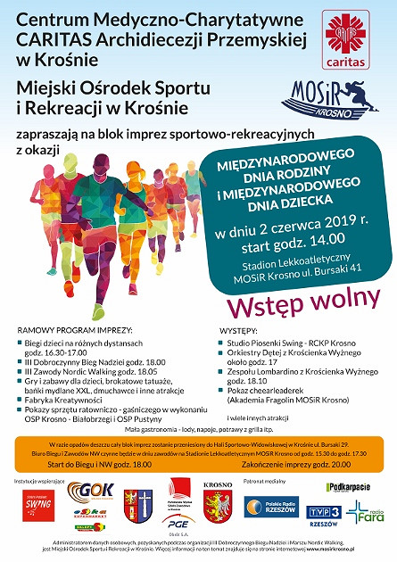 Dobroczynny bieg nadziei Hospicjum Krosno - zdjęcie w treści