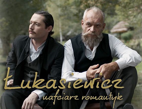 Kadr z filmu pt. Łukasiewicz nafciarz romantyk.