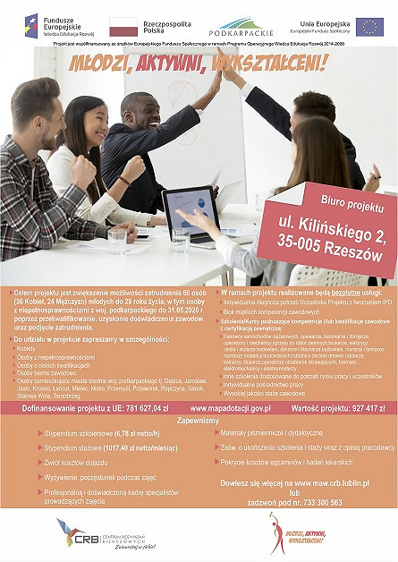 Młodzi, Aktywni, Wykształceni! Zgłoś się do projektu - zdjęcie w treści 
