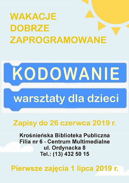 Wejdź do gry! Bezpłatne zajęcia z programowania dla dzieci  - zdjęcie w treści 