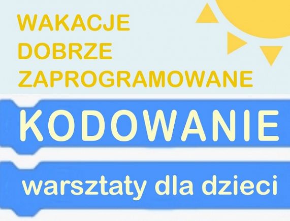Plkat zajęć wakacyjnych organizowanych w krośnieńskiej bibliotece