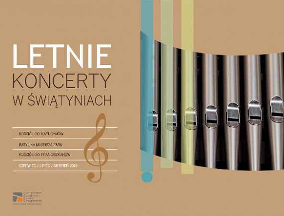 Plakat Letnich Koncertów w Świątyniach